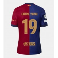 Barcelona Lamine Yamal #19 Hjemmebanetrøje 2024-25 Kortærmet